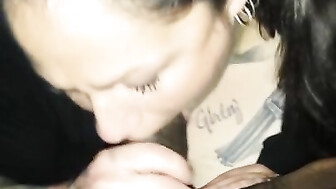 Big Black dick sucking