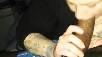 Big Black dick sucking