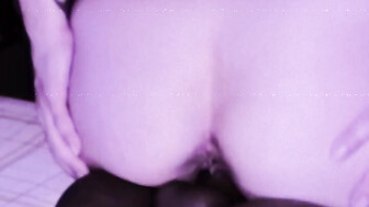 Thick amateur wife sucks and fucks BBC