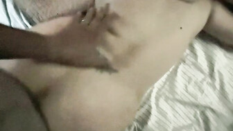 Thick amateur wife sucks and fucks BBC