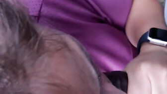 Blowjob outside big black cock