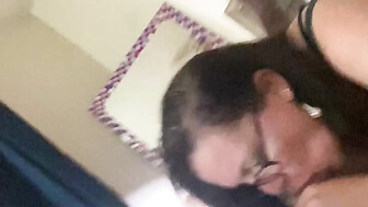 verbal QoS gets piped if front of her cuck