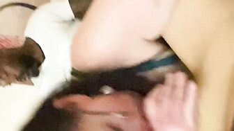 verbal QoS gets piped if front of her cuck