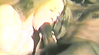 Wife meets 18" black cock