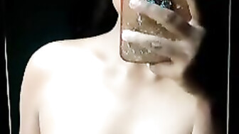 Bengali girl Rini das sexy nude figure mirror selfie (Rahul&Rimi)