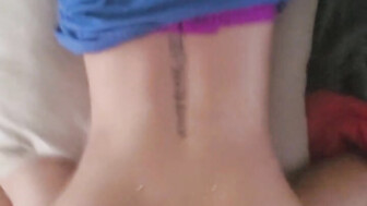 Black bull fucks hot white blonde hard