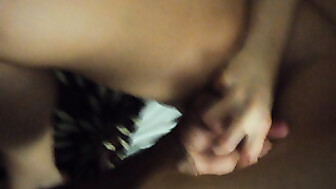 Flight attendant Ang squirting with friends