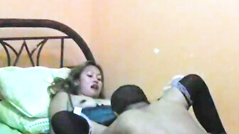 Small but terrible. He jackhammer my hotwife pussy!