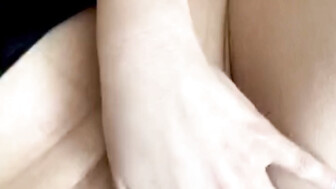 Slut hot wife records herself playing with tits and wet pussy needing a good fuck