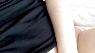 Slut hot wife records herself playing with tits and wet pussy needing a good fuck