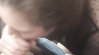 Bf makes girlfriend suck his stepbrothers BBC