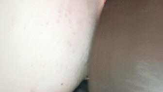 cuck jerkoff and cum while her wife is fucking bbc