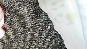 cuck jerkoff and cum while her wife is fucking bbc