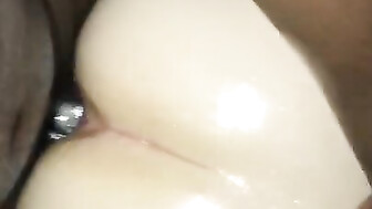 Big ass blonde takes black dick