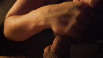 Hubby waits while his wife milks my cock