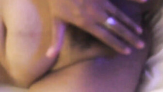 Another cleaning after dumping his load yo my wife.