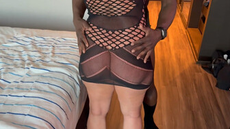 Big tits wife with phat ass fucked by her black lover