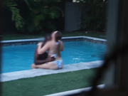 hotwife out by the pool