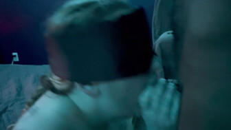 Wife’s first time sucking BBC