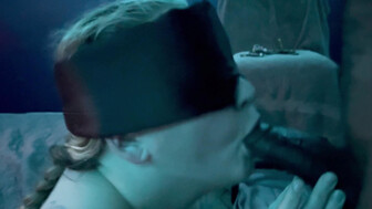 Wife’s first time sucking BBC