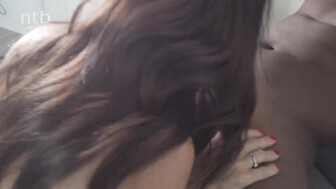 Dom black guy with big dick fucks hot white MILF