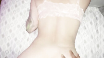 Watch wet little pussy take all his BBC