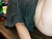 Friend busts all up in her