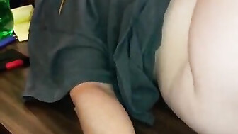 Friend busts all up in her