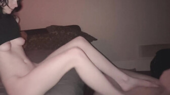 18 year old girl Ball Busting cuck boyfriend