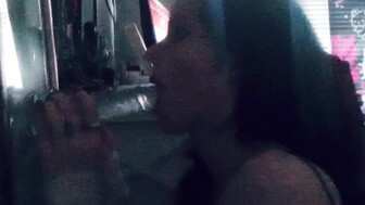 18 year old gf dildo bj