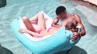hotwife by the pool