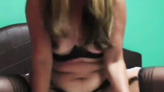 Whore mom upclose reverse cowgirl