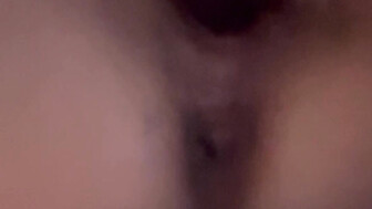 Amateur white pussy pounded by thick black cock