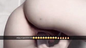 18 year old gf squirting/pissing while using dildo