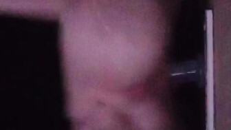 18 year old petite gf riding dildo