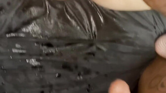Sexy wife with QoS tattoo throats and fucks her black lover