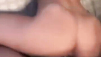 Hot blonde girl enjoying BBC backshots