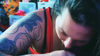 Soul sucking and she Enjoys it