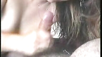Milf cock sucking cum shot