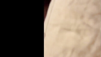 Wife tells husband to suck BBC cum off her cute face