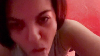 Sucking and deepthoating