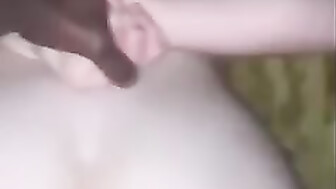BBC Cums In Sexy White Girls Pussy
