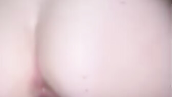 BBC Cums In Sexy White Girls Pussy