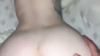 College babe taking BBC slowly