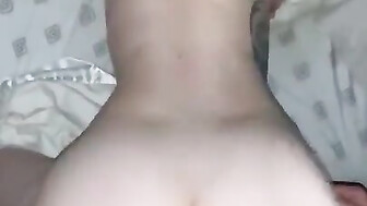 College babe taking BBC slowly