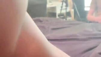 Hubby cums while watching the BBC fucking his wife