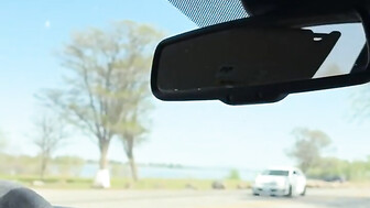 Pulled his Black dick out in the car