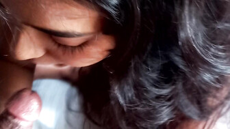 Indian bengali girl Rini das sucking ex-boyfriend dick in oyo rooms new video