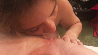 My Slutwife eating a guys ass