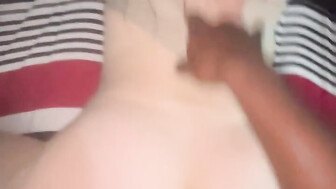 Creamy orgasm Big black dick doggystyle